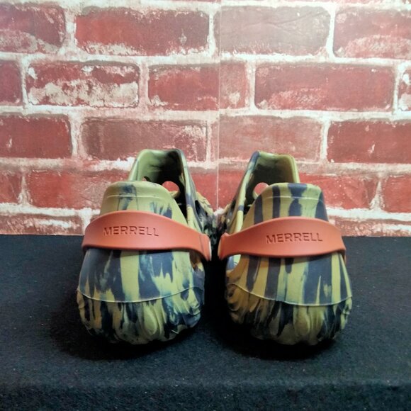 Merrell Hrydo Moc Sandals Mens Size 9 Camo Easy On - Picture 3 of 8